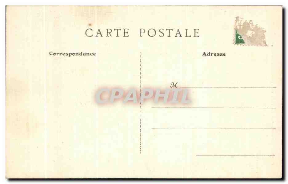 CPA Loches Hotel De Ville Bati Par Ordre De Francois 1er Porte Picoys — Verso