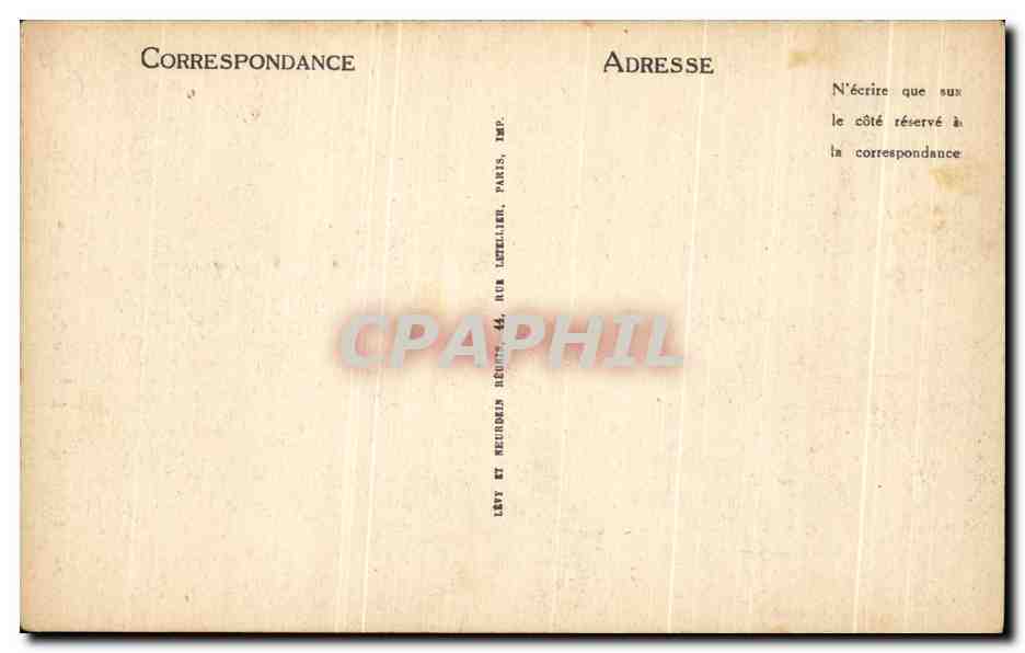 CPA Dieppe L'Eglise Saint Jacques — Rückseite