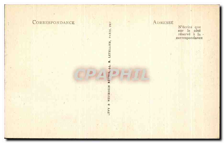 CPA Portrait de Catherine de Medicis Ecole Francaise Chantilly  — Verso