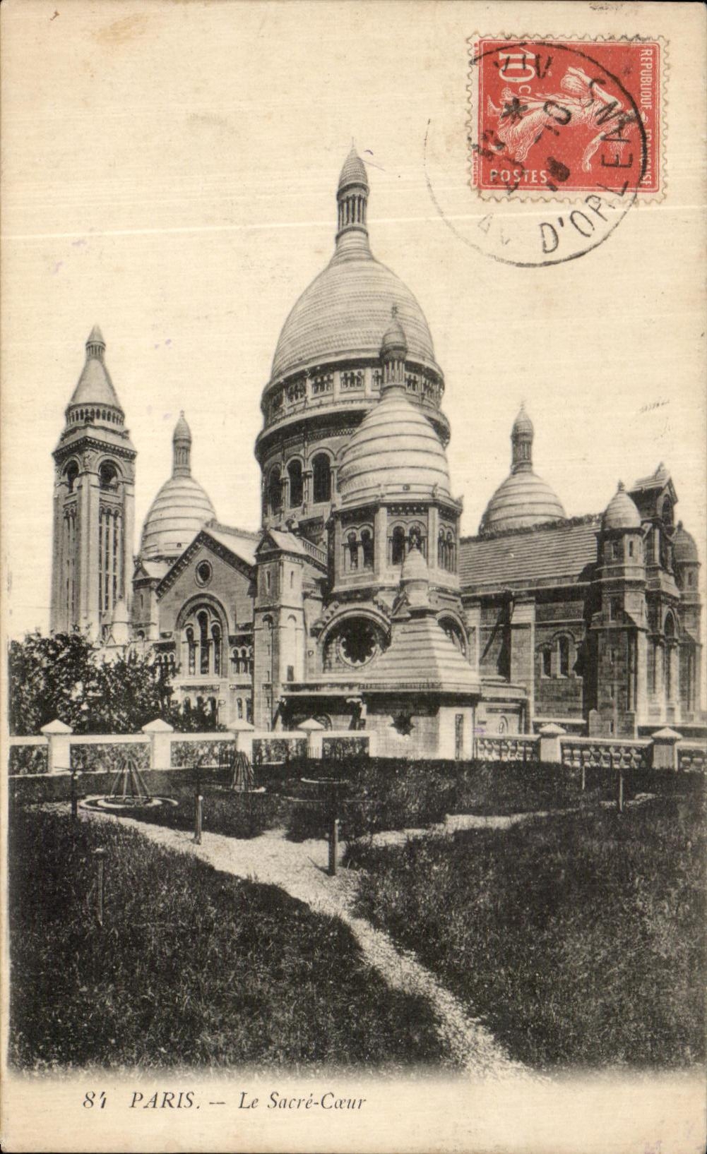 CPA Paris Le Sacre Coeur Montmartre