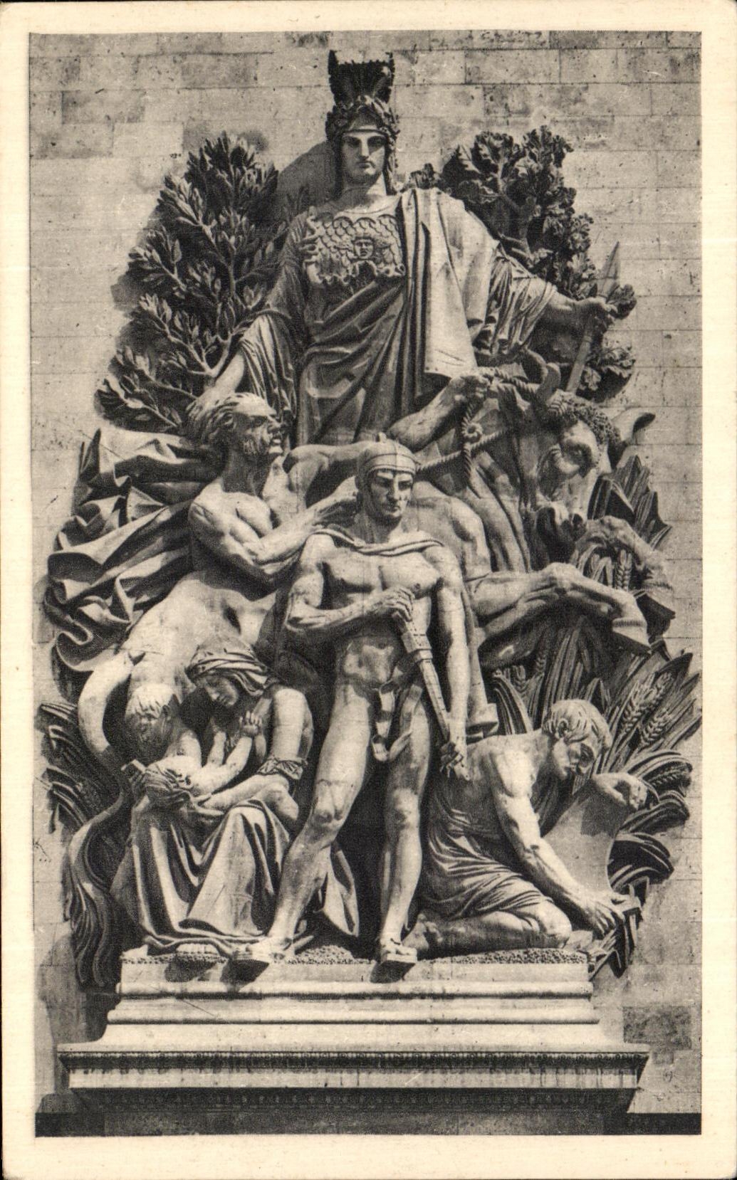 CPA Paris Arc De Triomphe de I'Etoile La Paix 