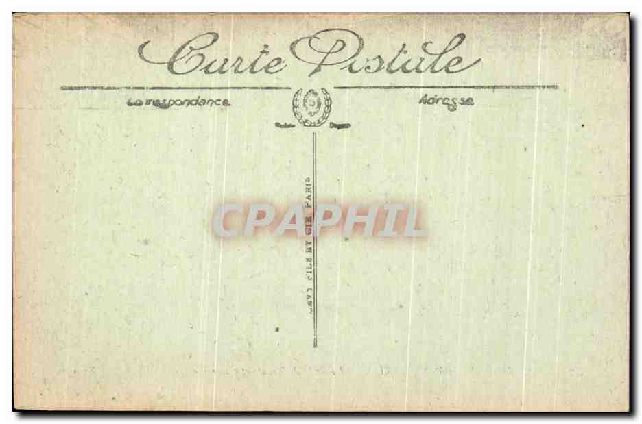 CPA Le Casino De Mont Carlo La Salle de Trente et Quarante — Verso