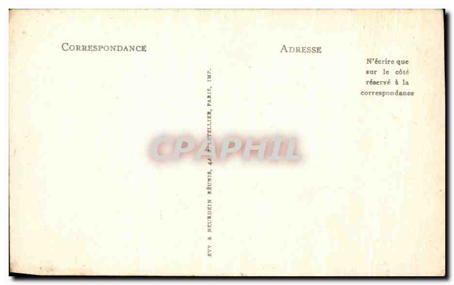 CPA Monaco Vue generale de la Principaute — Rückseite