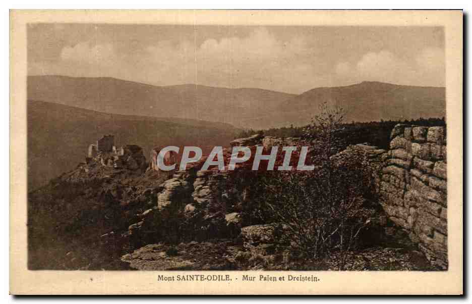 Mont Sainte-Odile - Mur Pajen et Dreistein — Félix Laib, Strasbourg