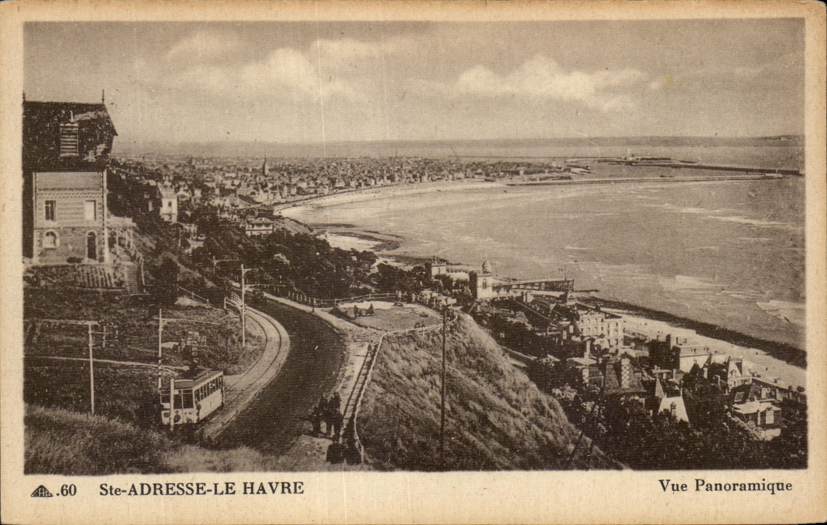 CPA Ste Adresse Le Havre Vue Panoramique