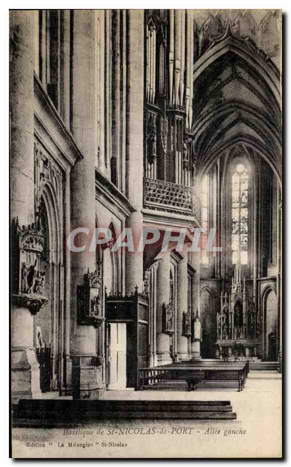 Basilika von St-NICOLAS-de-PORT — Linke Seitenkapelle — Ausgabe "La Ménagère" St-Nicolas