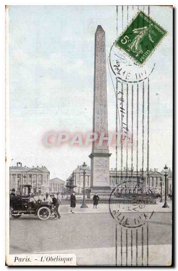CPA Paris L'Obelisque