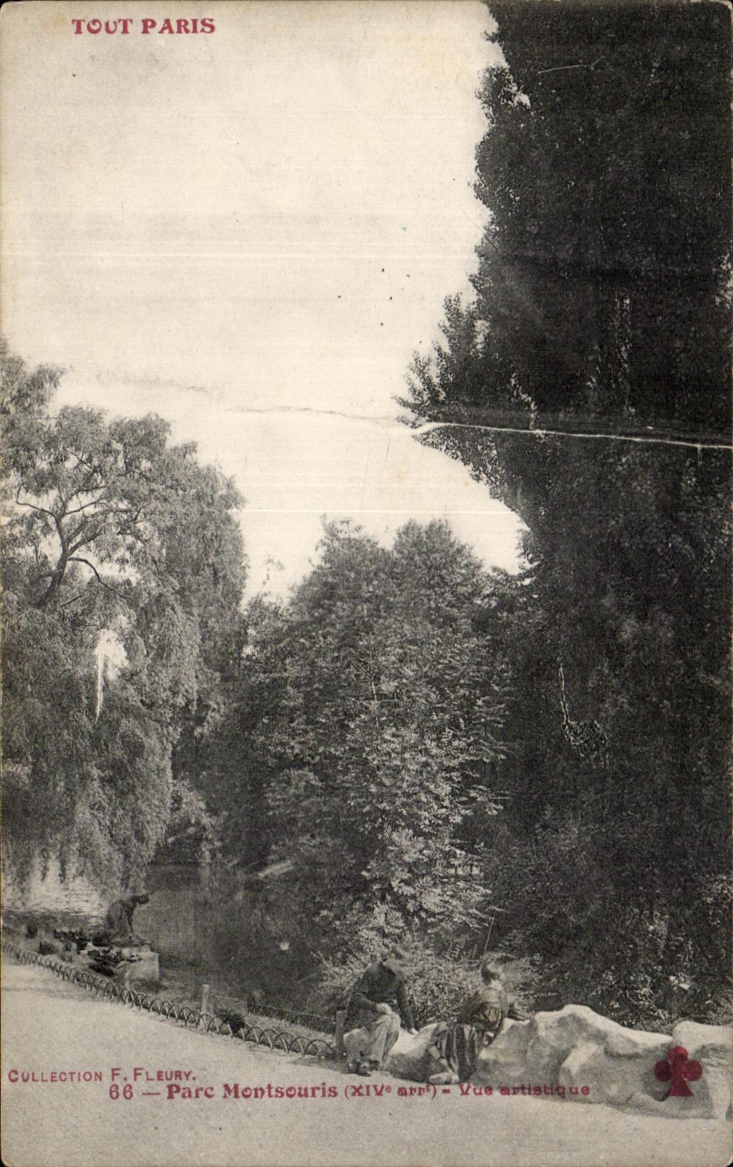 CPA Tout Paris Parc Montsouris