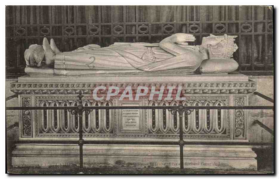 CPA Rouen Tombeau de Henri Le jeune frere de Richard coeur de lion 