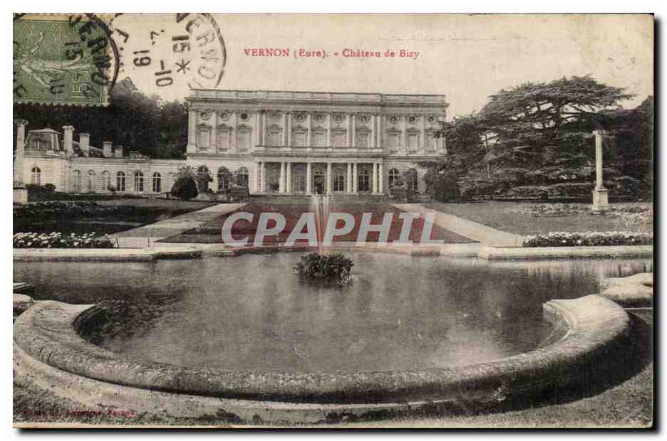 CPA Vernon Chateau De Bizy