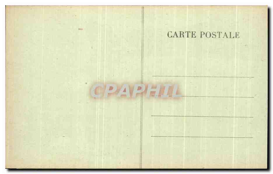 CPA Lourdes Statue De Saint Michel Et Les Allees — Verso