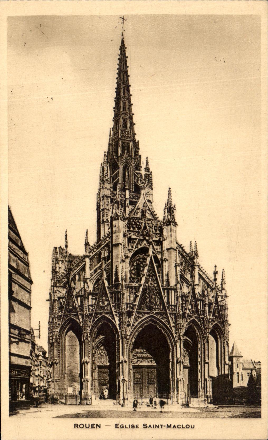 CPA Rouen Eglise Saint Maclou