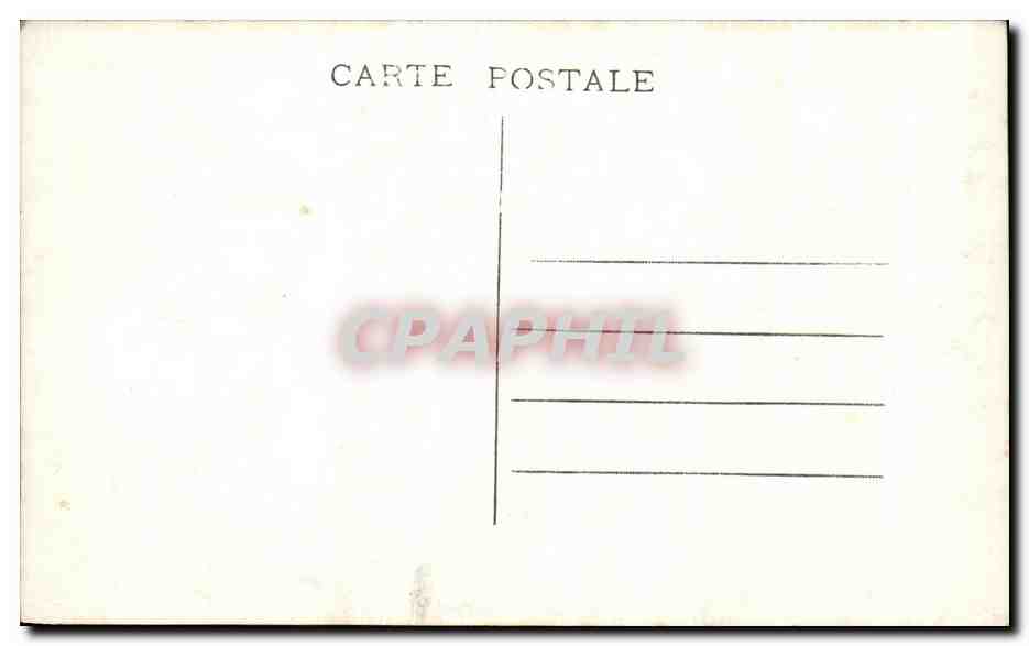 CPA Chamonix Mer de glace — Verso