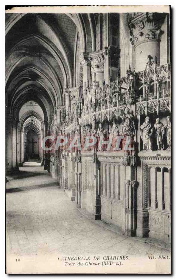 Cathédrale de Chartres — Tour du Chœur (XVIe s.) — ND. Phot. n°10
