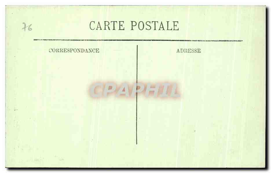 CPA Dieppe Les Vieilles Tours — Rückseite