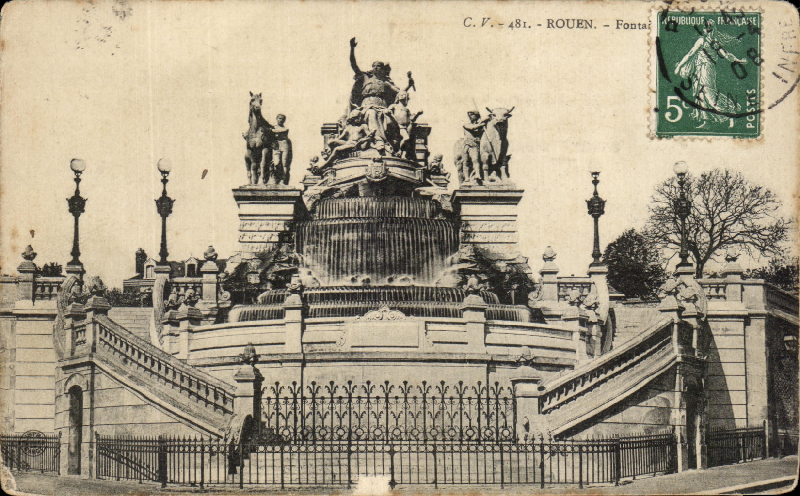 CPA Rouen Fontaine 