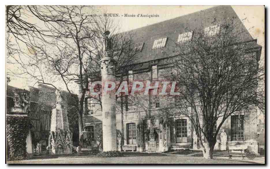 CPA Rouen Musee d'Antiquites