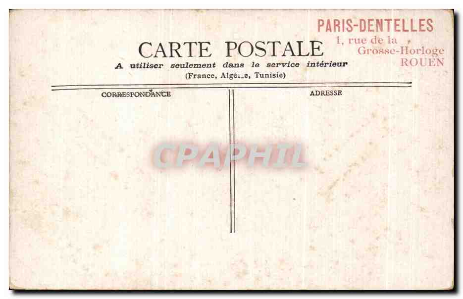 CPA Paris La Seine Au Pont Des Arts Penicche  — Rückseite