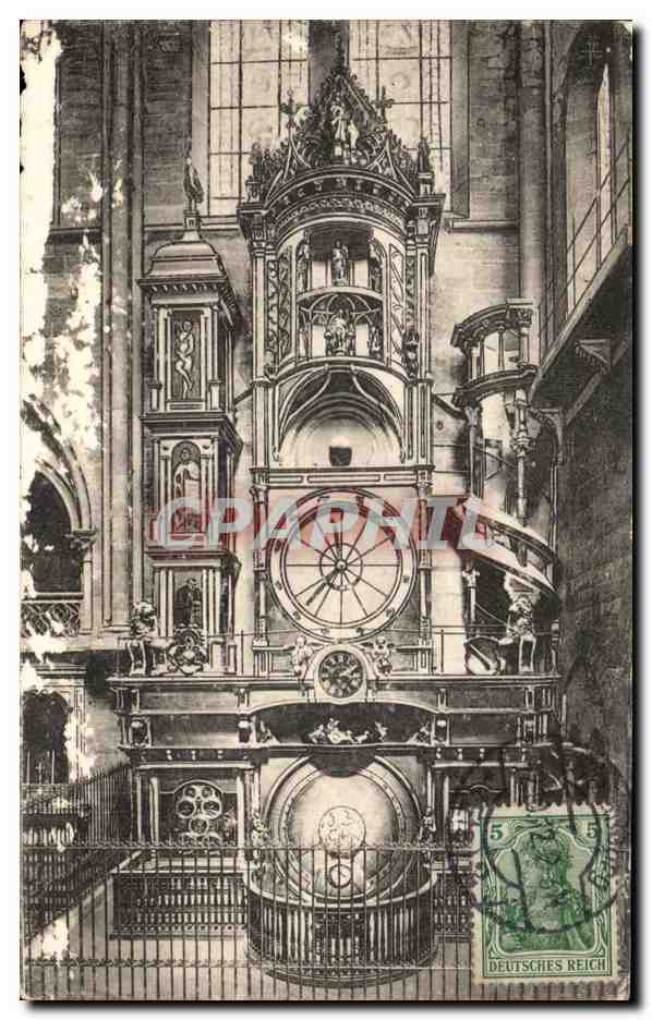 CPA Strassburg Astronomische Uhr