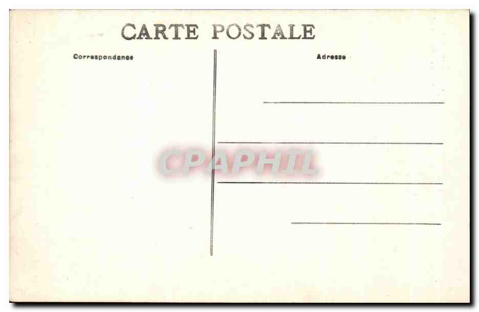 CPA Caen Abside De L'Eglise St Sauveur — Verso