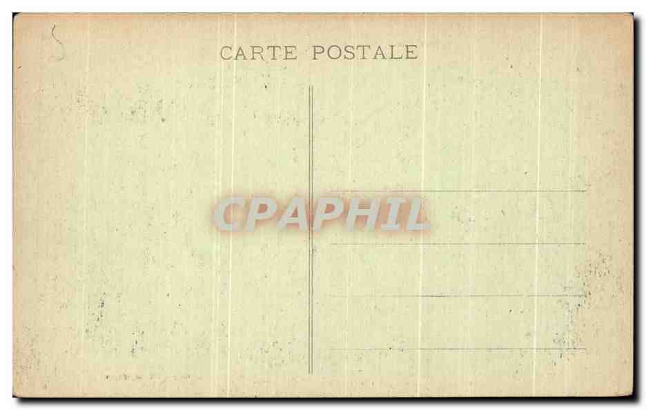 CPA Dieppe Le Chateau — Rückseite