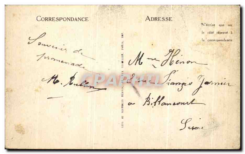 CPA Gavarnie La Breche de Roland Alpinisme — Verso
