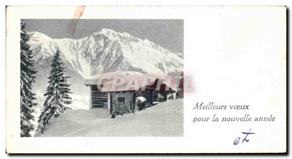CPA Meilleurs Voeux Pour La nouvelle annee