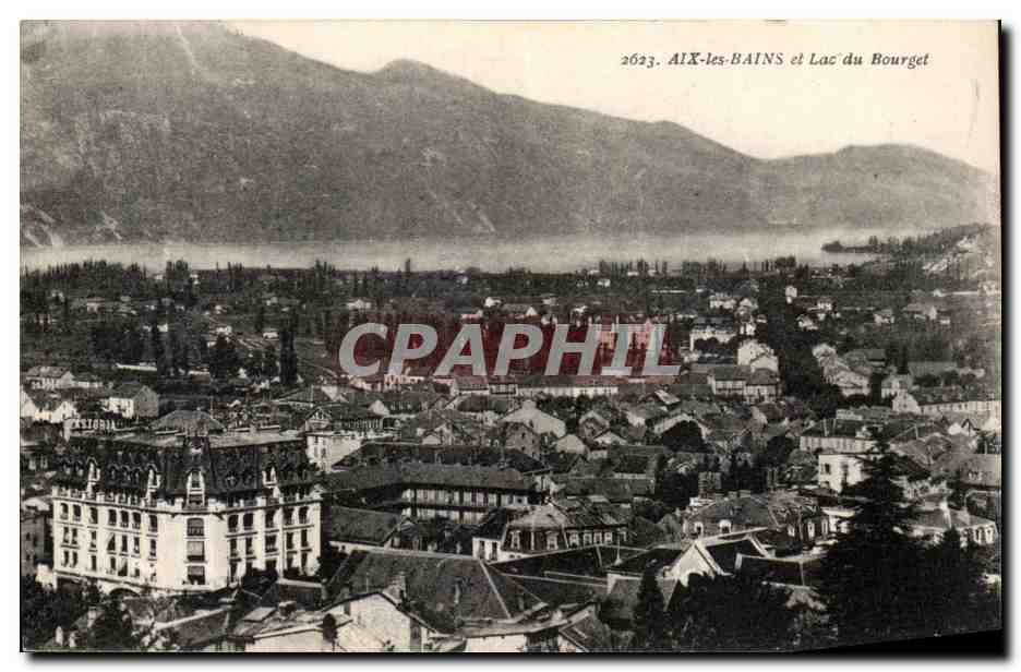 CPA Aix les Bains et Lac du Bourget
