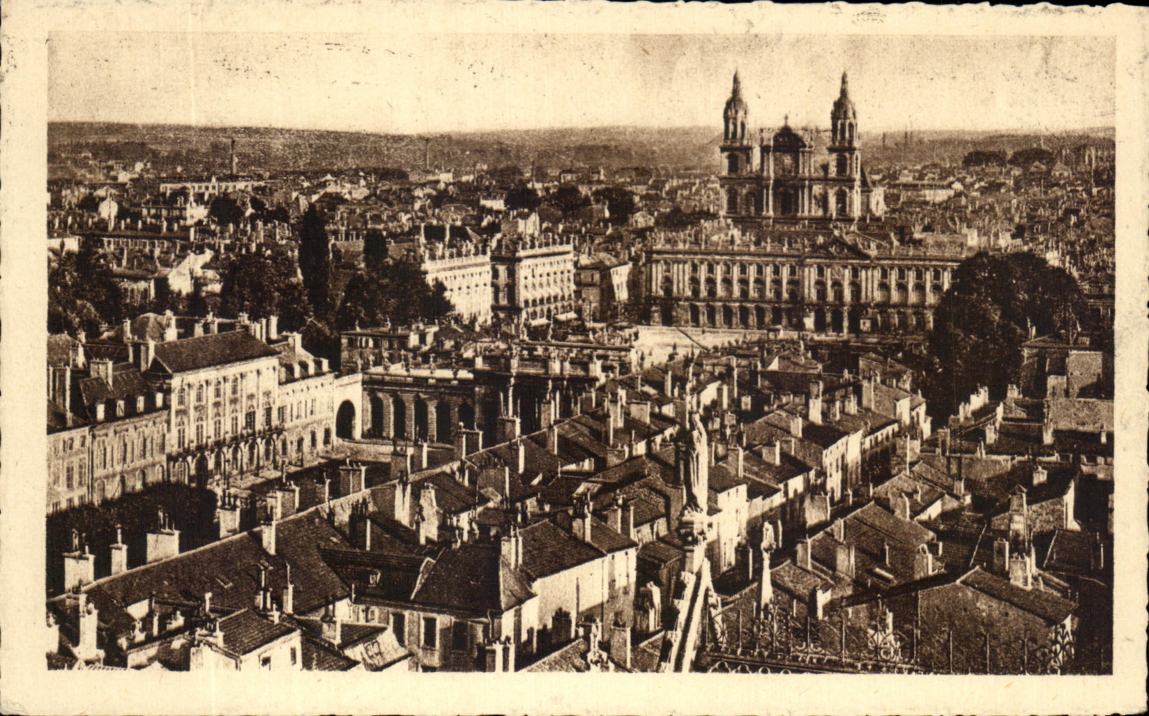 CPA Nancy Vue Prise De La Tour De La Saint Epvre