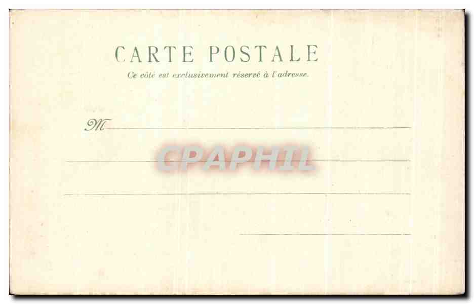CPA Fantaisie Paysage Moulin a eau  — Verso