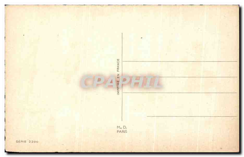 CPA Fantaisie Enfants — Rückseite