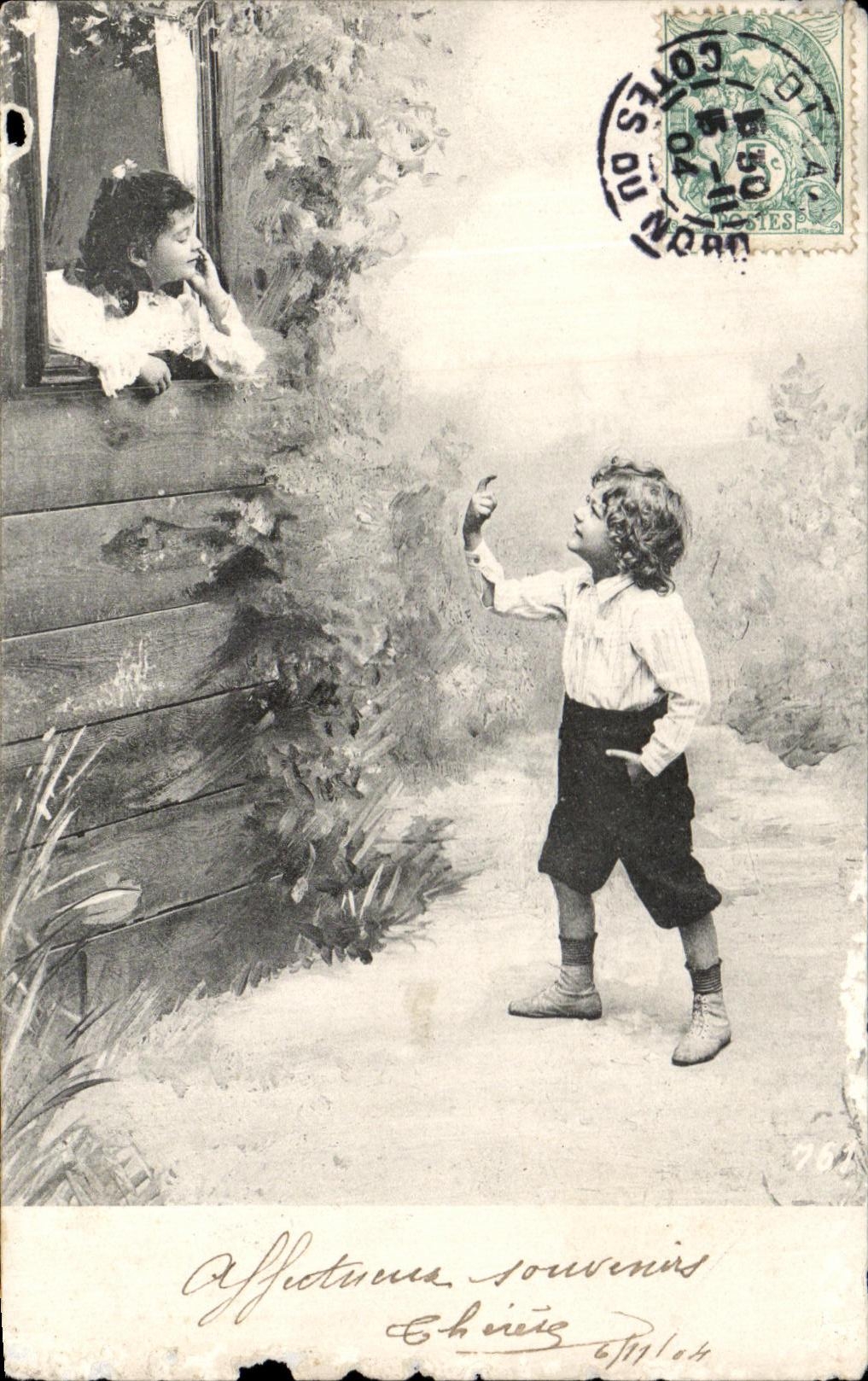 CPA Fantaisie Enfants