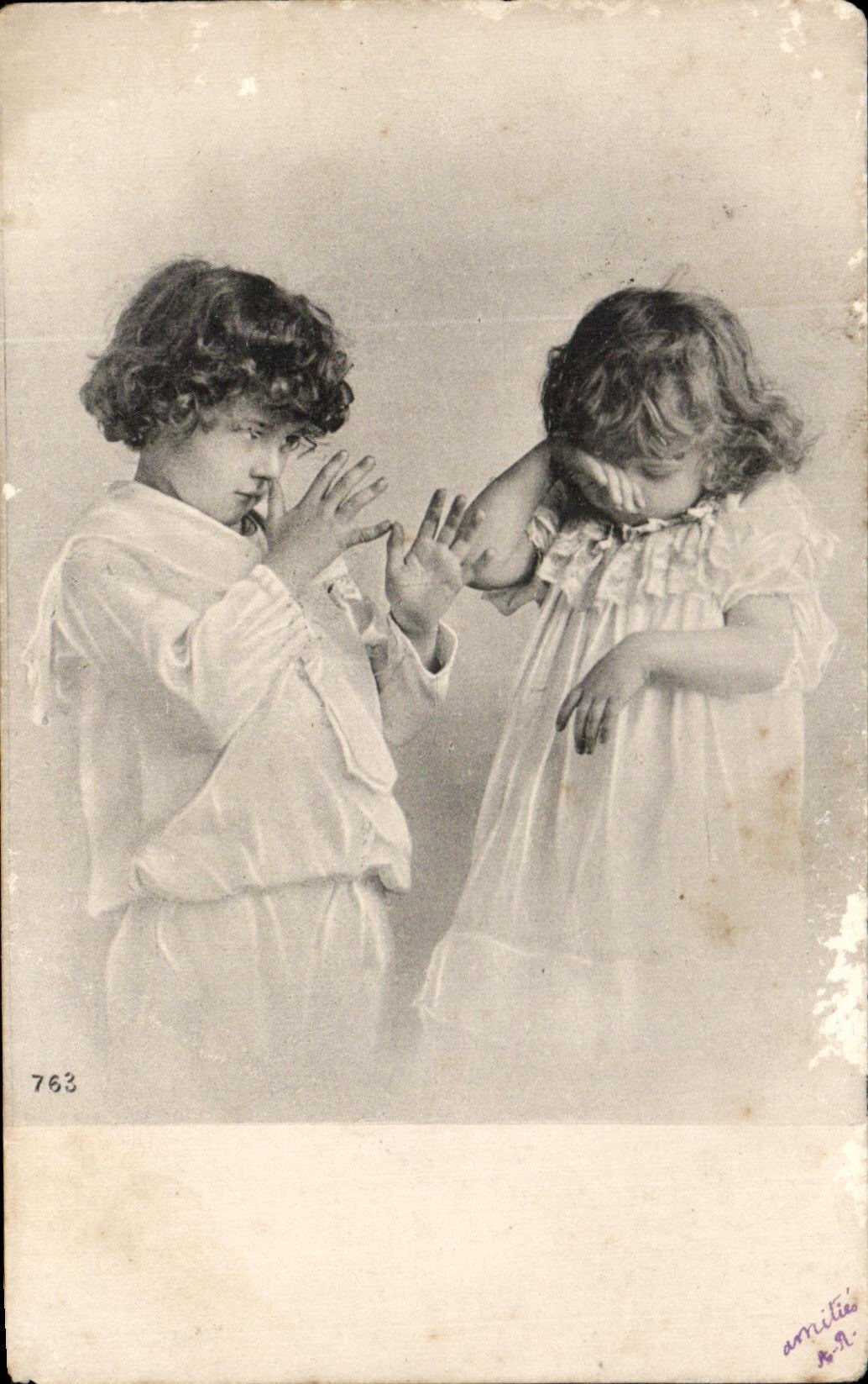 CPA Fantaisie Enfants
