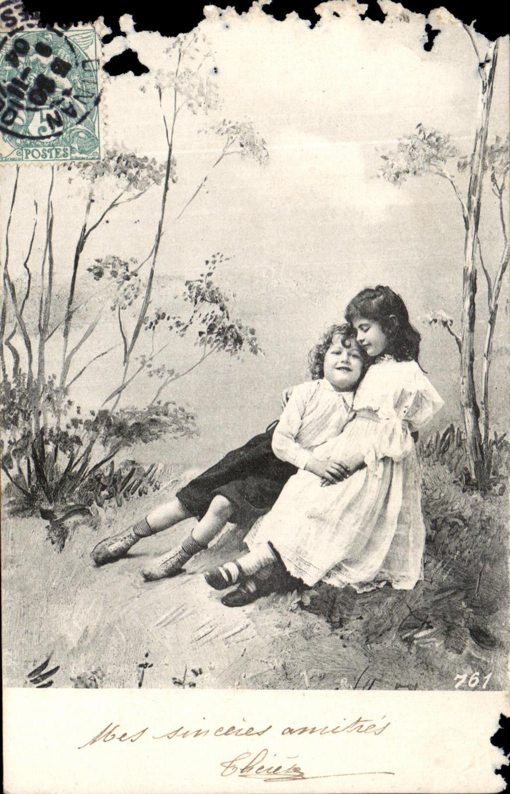 CPA Fantaisie Enfants
