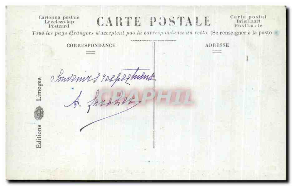CPA Fantaisie Enfant Ange Paques oeufs — Rückseite