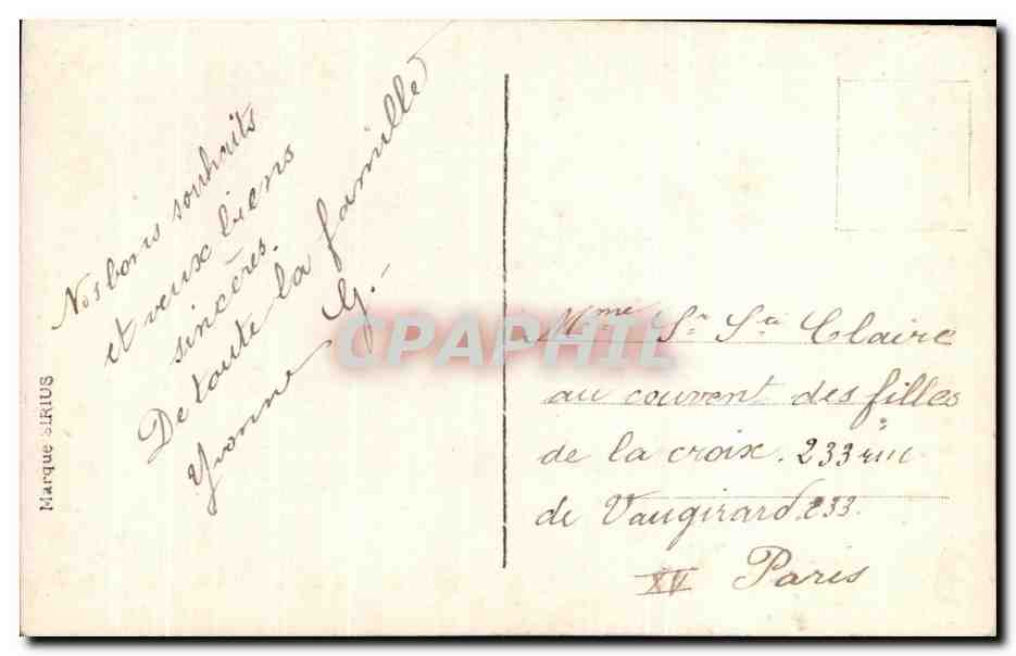 CPA Fantaisie Enfant  — Rückseite