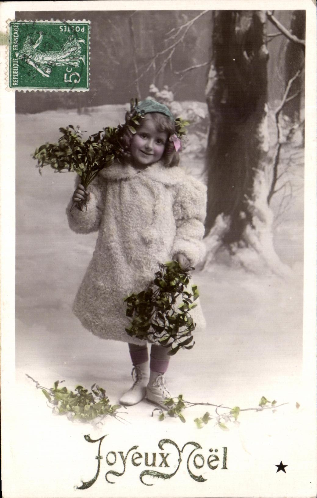 CPA Fantaisie enfant Noel 