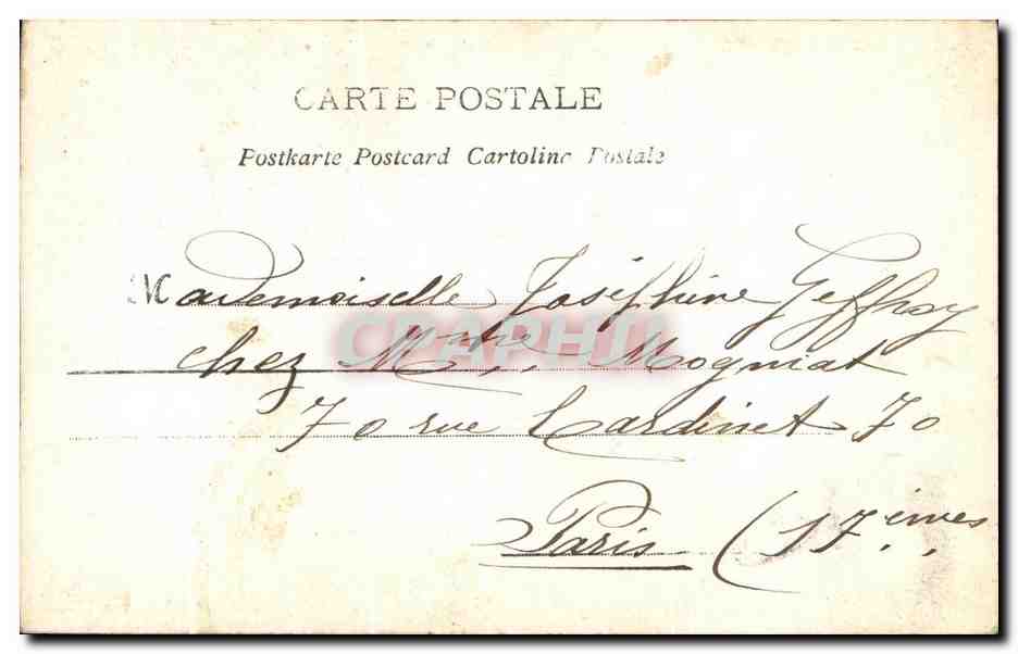 CPA Fantaisie Enfant — Verso