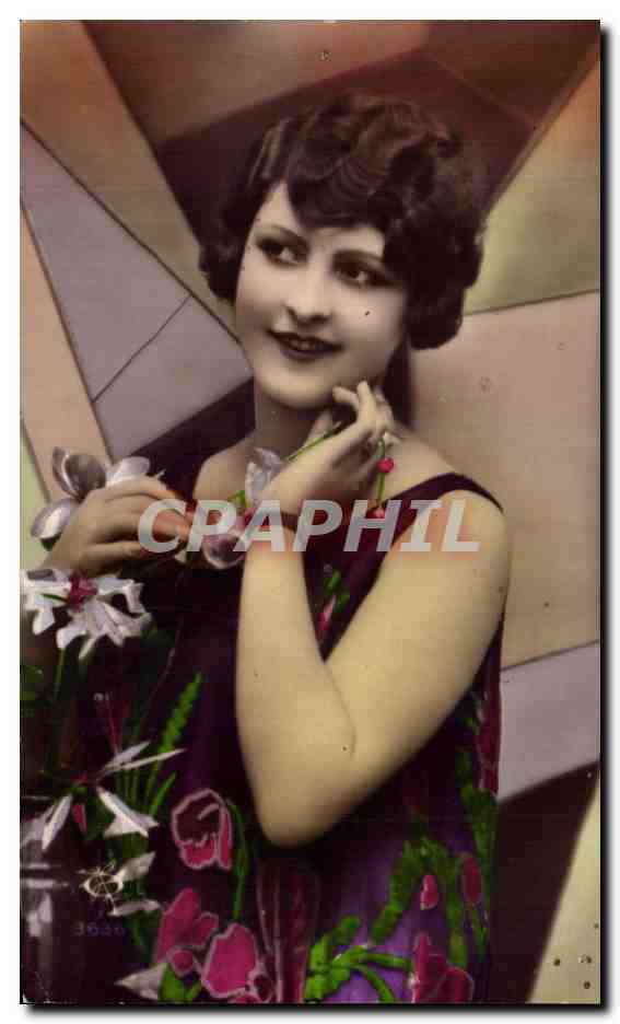 CPA Fantaisie Femme 