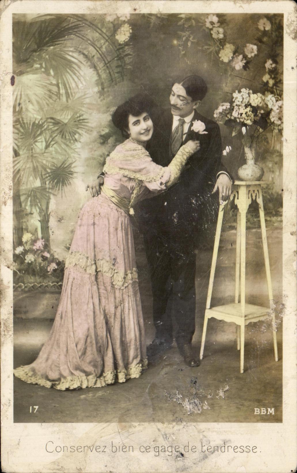 CPA Fantaisie Femme 