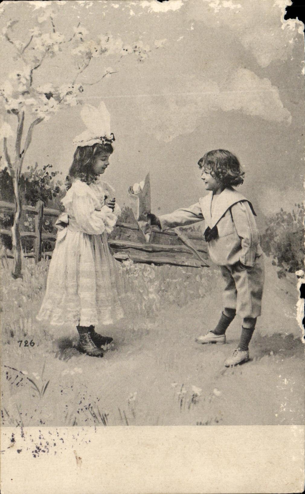 CPA Fantaisie Enfants