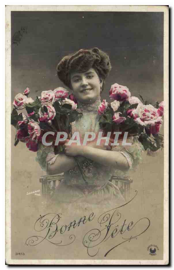 CPA Fantaisie Femme 