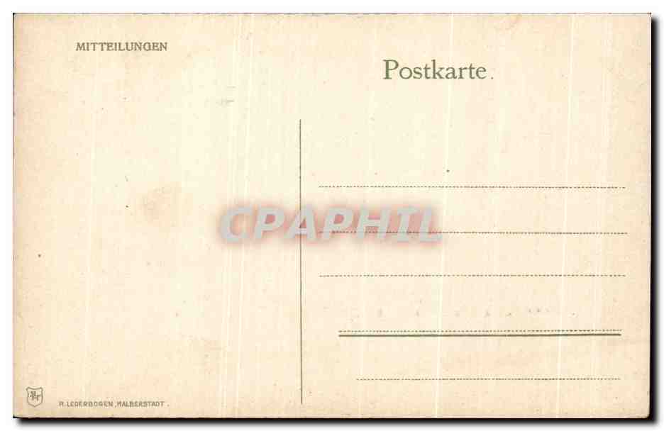 CPA Fantaisie Sorcieres sur leur balai  — Rückseite