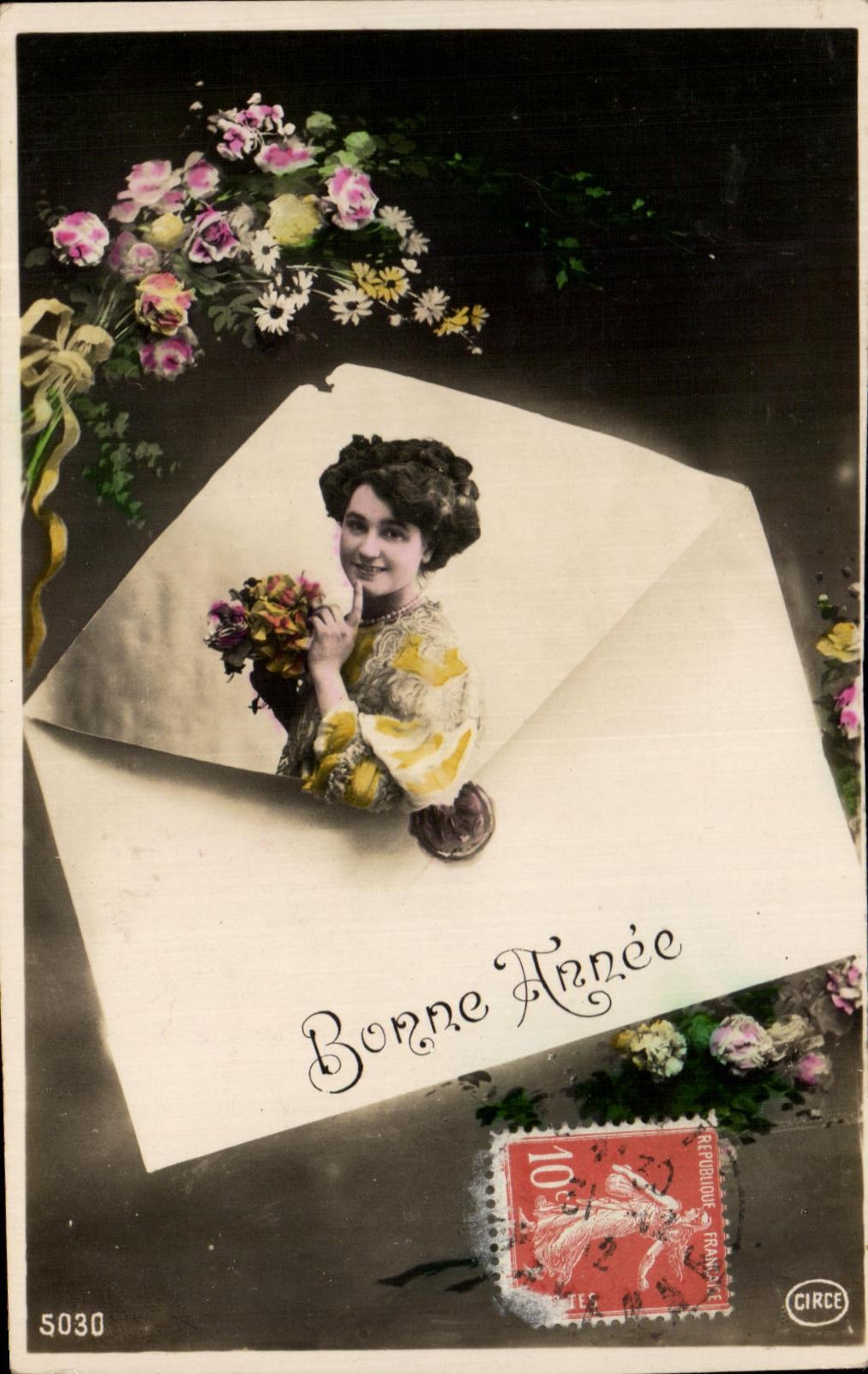 CPA Fantaisie Femme 