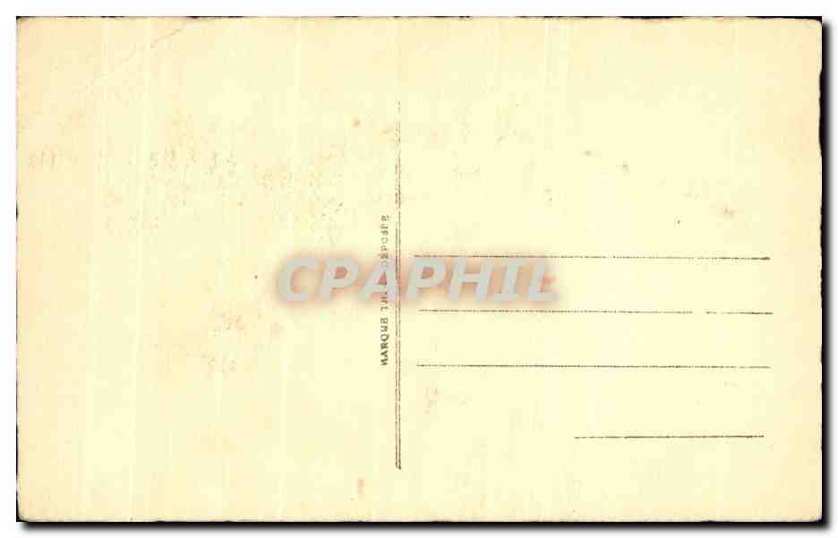 CPA Fantaisie Fleurs sechees — Back