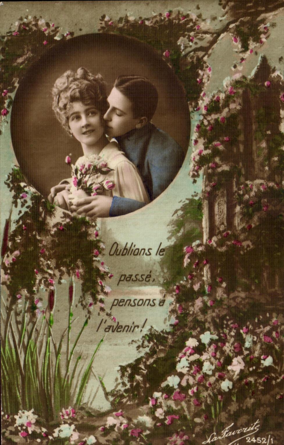 CPA Fantaisie Femme 