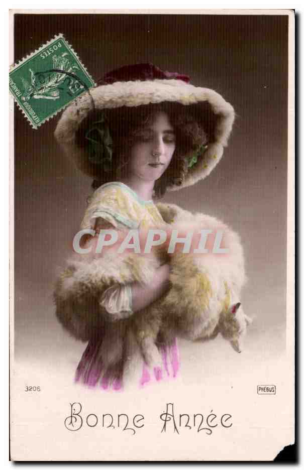 CPA Fantaisie Femme 