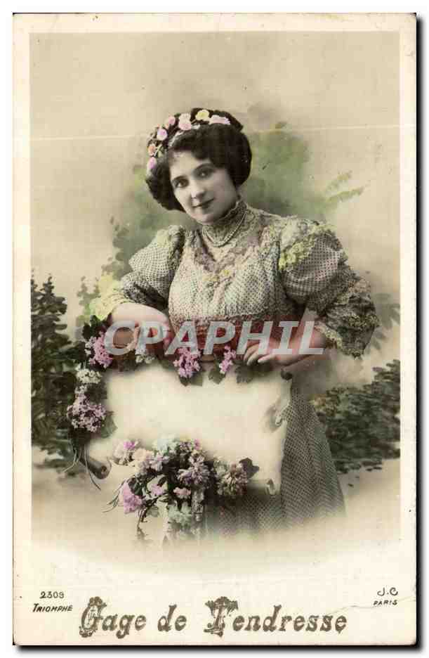 CPA Fantaisie Femme 