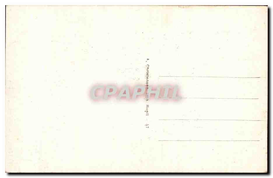 CPA Fantaisie Femme Colombes  — Verso