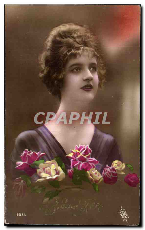 CPA Fantaisie Femme 